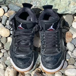 Jordan 4 Retro Laser Black Gum